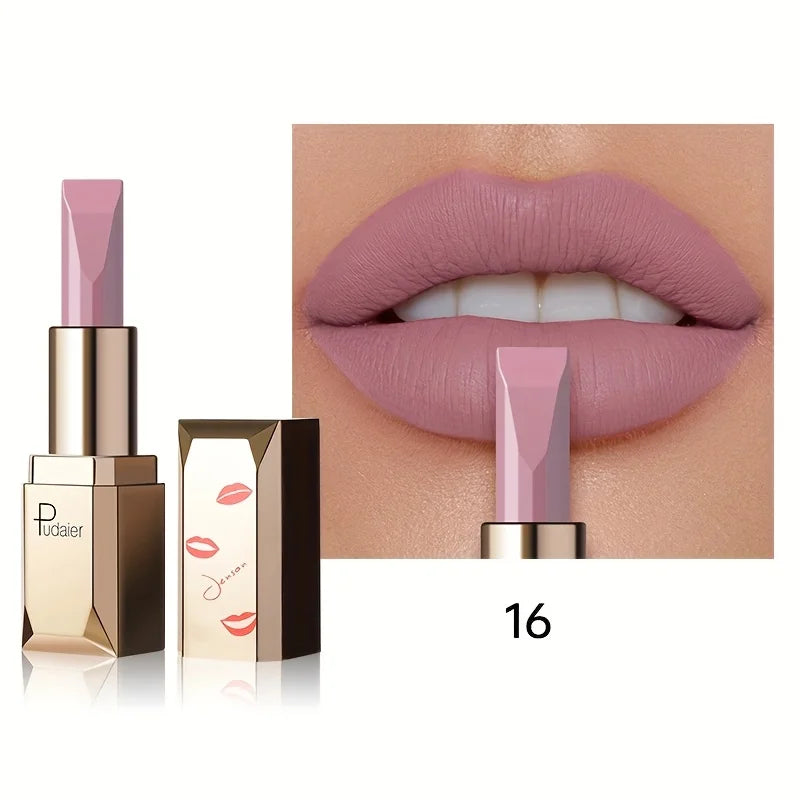 Pudaier Matte Lipstick MAC for Women - Long-Lasting Color