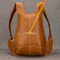 Anti-Theft Crazy Horse Leather School Backpack Travel Bag Men - VacationGrabs