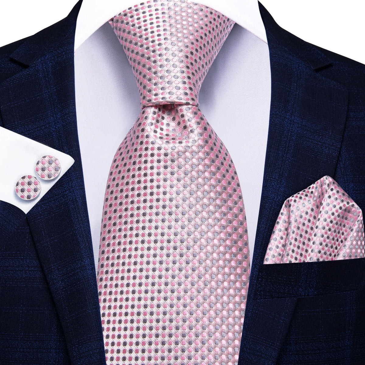 Men's Stylish Polka Dot Tie Collection