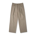 Men's High Rise Wide Leg Trousers for Stylish Comfort