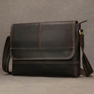 High-Quality Genuine Leather Shoulder Bag Men’s Work Messenger - VacationGrabs