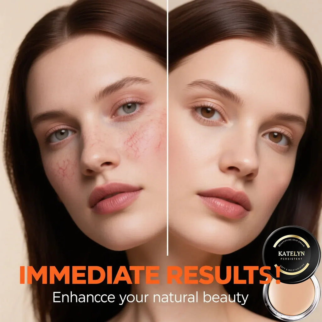 Waterproof Foundation Cream, Long-Lasting BB & CC Coverage