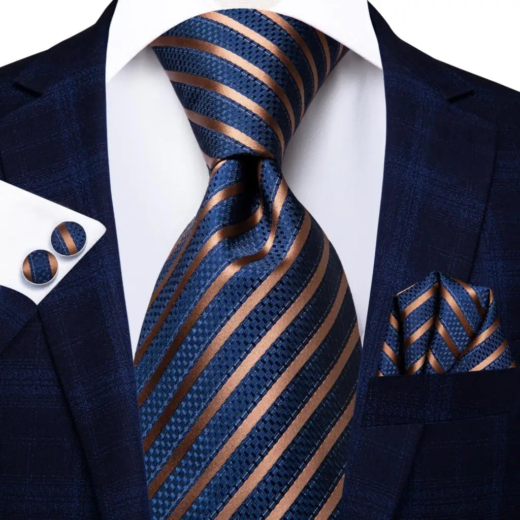 Men's Striped Ties for Formal and Business Wear