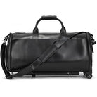 Large Capacity Leather Trolley Bag – Rolling Business Handbag - VacationGrabs