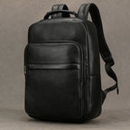 Fashion Leather Backpack for Men 15.6" Laptop Travel Bag