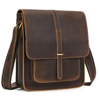 Vintage Fashion Men's Shoulder Bag Genuine Leather Men Sling Bag