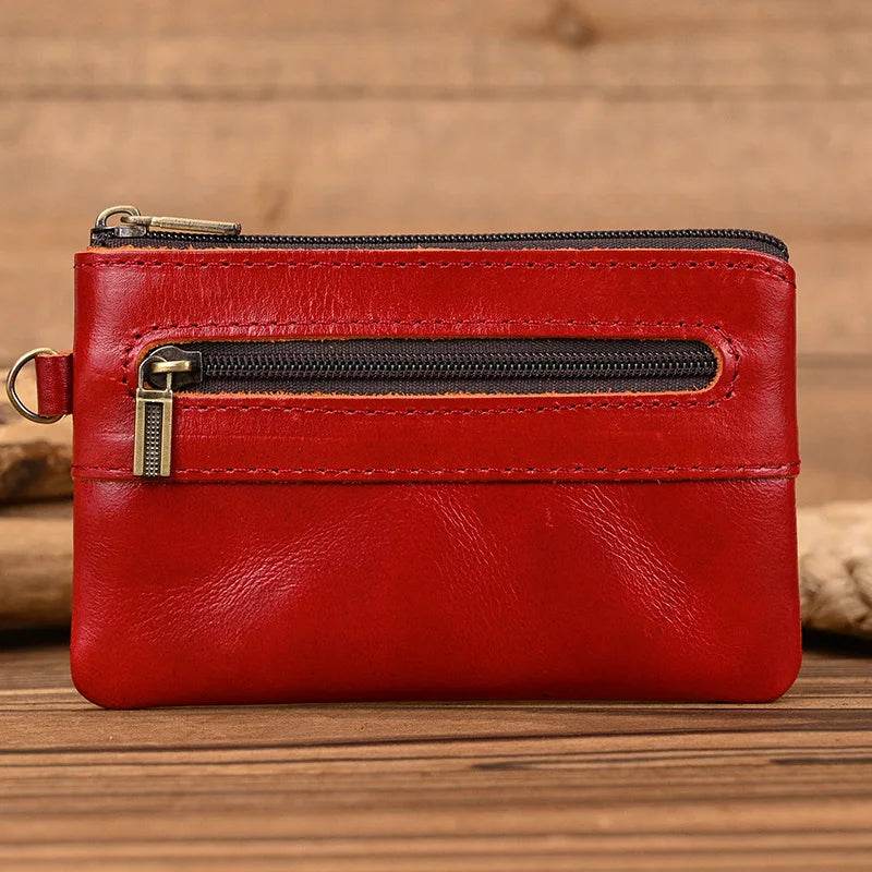 Hot Sale Genuine Leather Credit Card Short Wallet for Men & Women - VacationGrabs