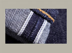 Red Tornado Selvedge Denim Jeans Loose Fit Straight Leg Pants Amekaji