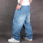 Men's Pants - Jeans Oversized Loose Denim Jeans Men's Wide Leg Streetwear Pants