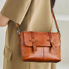 Handmade Women’s Leather Crossbody Bag for Travel - VacationGrabs