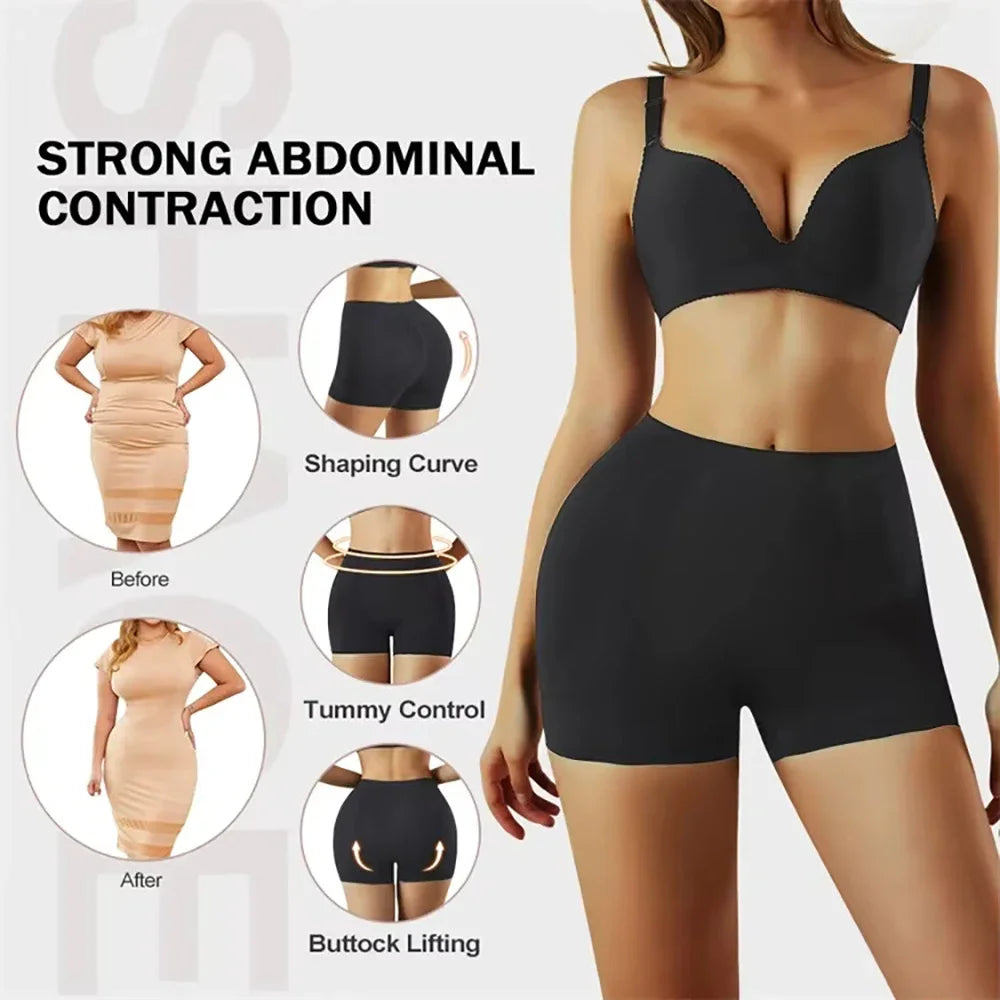 Padded Butt Lifting Boyshorts Shapewear for Women