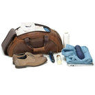 Crazy Horse Leather Travel Handbag Sling Bag Overnight Duffle - VacationGrabs