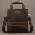 Vintage Fashion Men's Shoulder Bag Genuine Leather Men Sling Bag