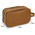 Designer Genuine Leather Travel Wash Bags & Makeup Clutches - VacationGrabs