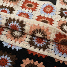 Granny Square Boho Crochet Knit Crop Top - VacationGrabs
