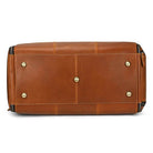 Men's Leather Business Trip Travel Duffle Opens to a Garment Bag - VacationGrabs
