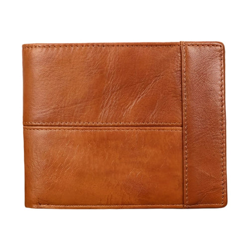 Fashion Men's Business Wallet Thin Purse With Coins Pocket Black Brown - VacationGrabs