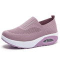 Women's Breathable Vulcanized Sneakers Platform Flat - VacationGrabs