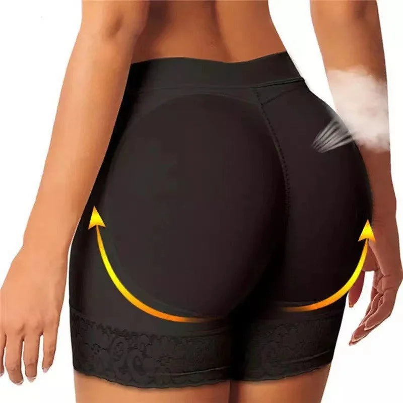 Women's High-Waist Padded Hip Shaper Control Panties
