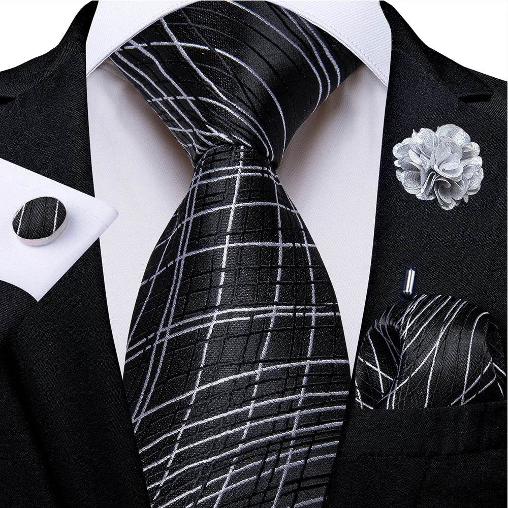 Silk Tie Sets for Men - Daring Patterns - VacationGrabs