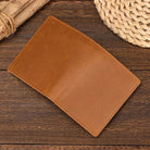 Leather Wallet for Men Crazy Horse Short Purse Multi Card Holder - VacationGrabs