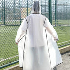Adult Hooded Raincoat Outdoor Rainwear Transparent - VacationGrabs
