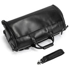 Large Capacity Leather Trolley Bag – Rolling Business Handbag - VacationGrabs