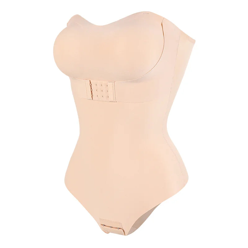 Padded Hips Shapewear Bodysuit, Tummy Control & Butt Lifter