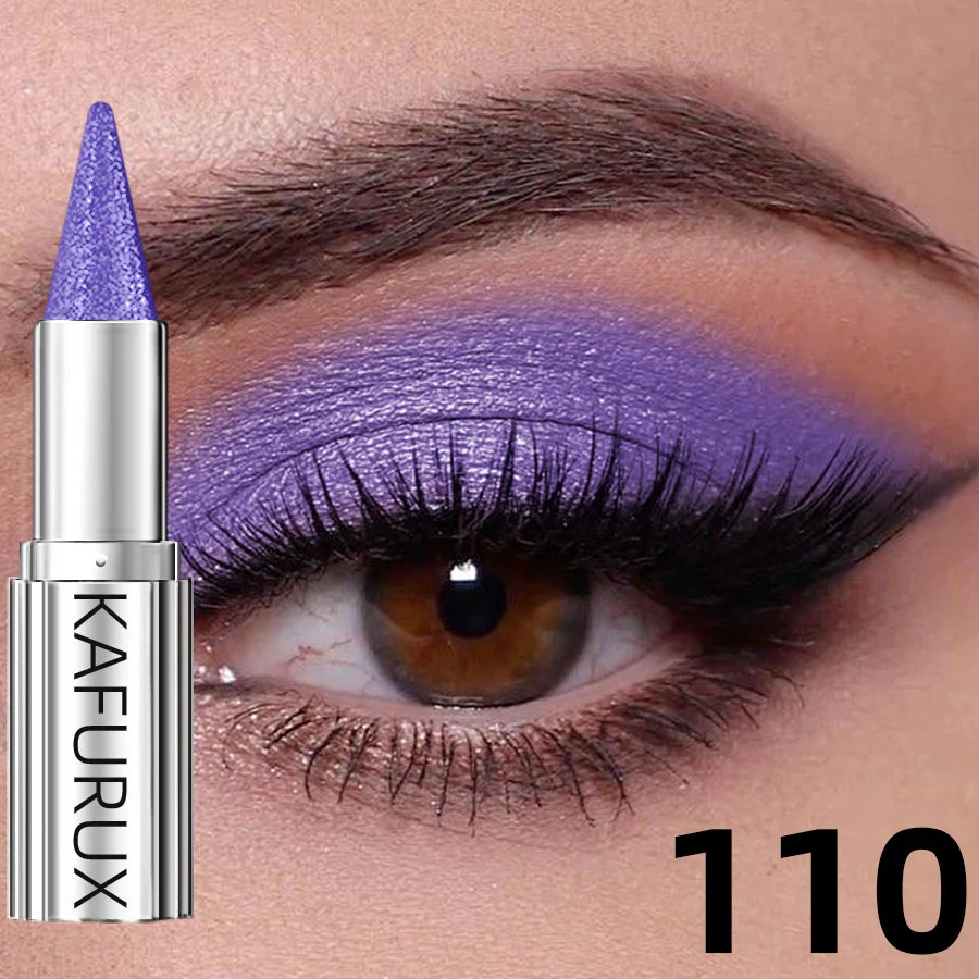 Waterproof Metallic Eyeshadow Pencil - 12 Shimmer Colors