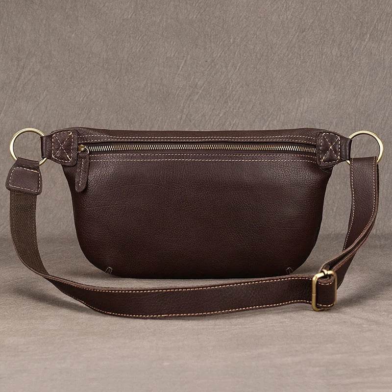 Leather Waist Bag Military Pouch Outdoor Phone Clip Belt - VacationGrabs