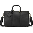 Crazy Horse Leather Men’s Travel Duffle Bag Retro Cowhide - VacationGrabs