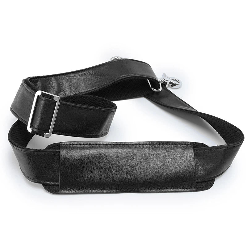 Genuine Leather Straps For Travel Bag Briefcase Duffel