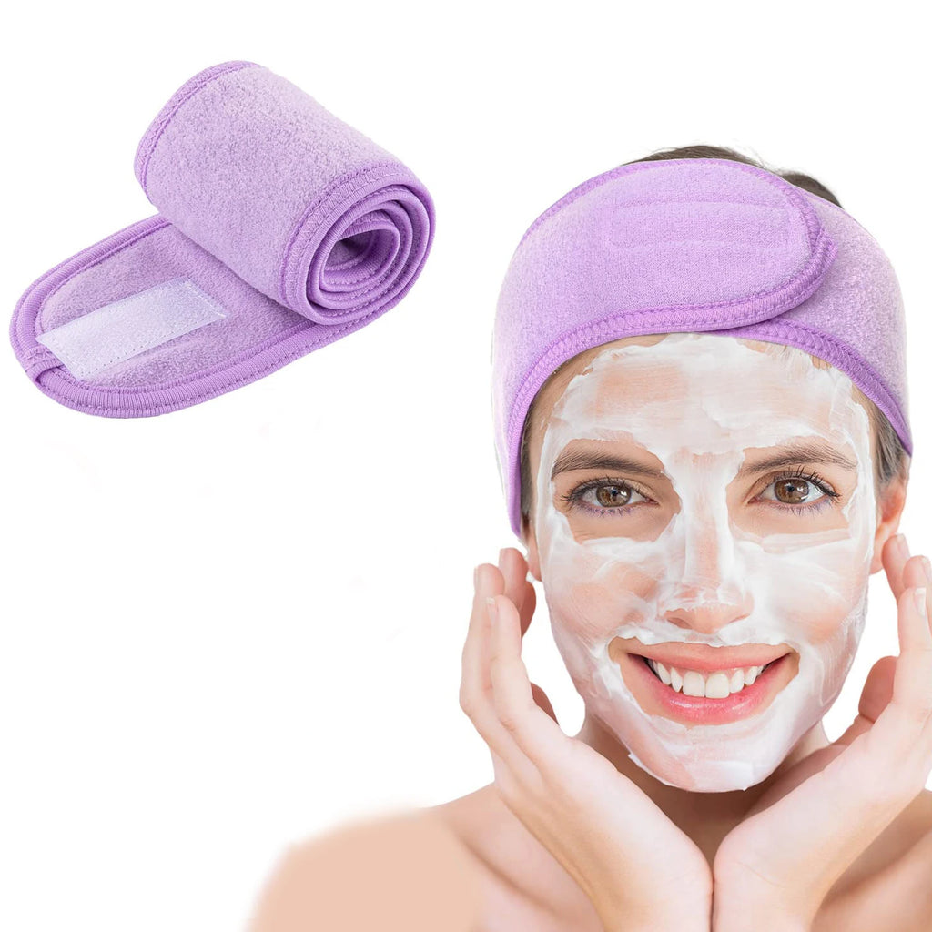 Women's Adjustable Wide Headband for Sports & Spa