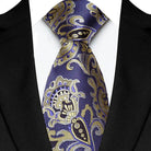Luxury Floral Paisley Tie Set for Men - VacationGrabs