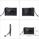 Genuine Leather Fashion Clutch Bag for Men with Phone Pouch & Wallet - VacationGrabs