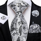 Silk Tie Sets for Men - Daring Patterns - VacationGrabs