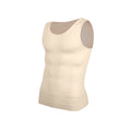 Mens Slimming Vest Shirt Abs Abdomen Body Shaper