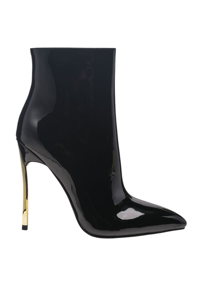 Siren Patent Faux Leather Bootie