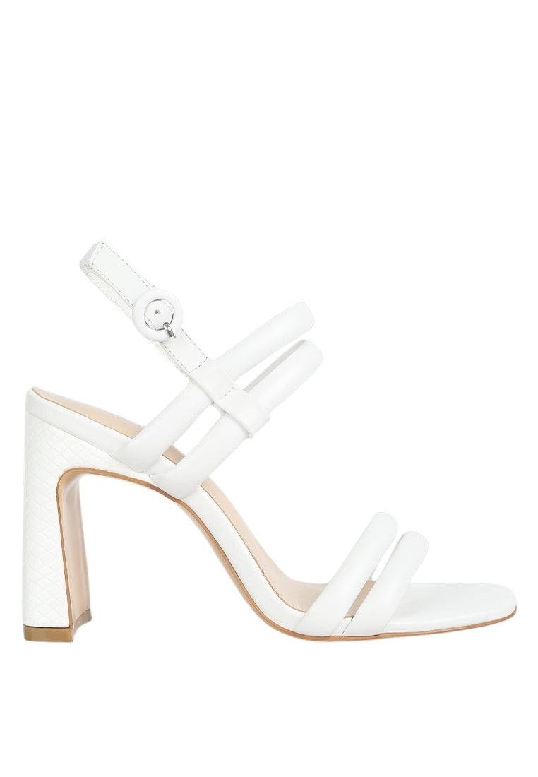 Avianna Slim Block Heel Sandal