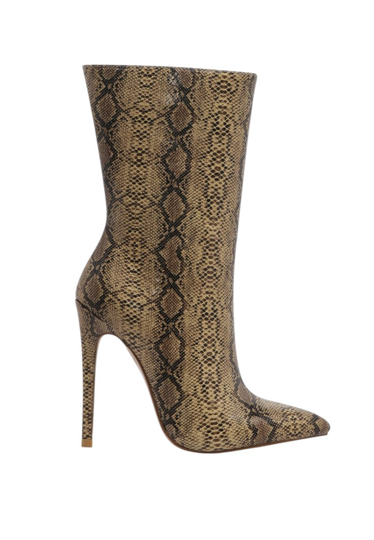 Micah Pointed Toe Stiletto High Ankle Boots