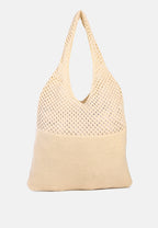 Somerset Knitted Woollen Tote Bag