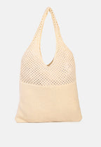 Somerset Knitted Woollen Tote Bag
