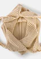 Somerset Knitted Woollen Tote Bag