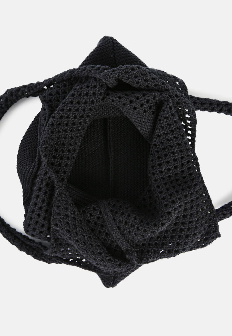 Somerset Knitted Woollen Tote Bag