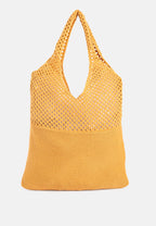 Somerset Knitted Woollen Tote Bag