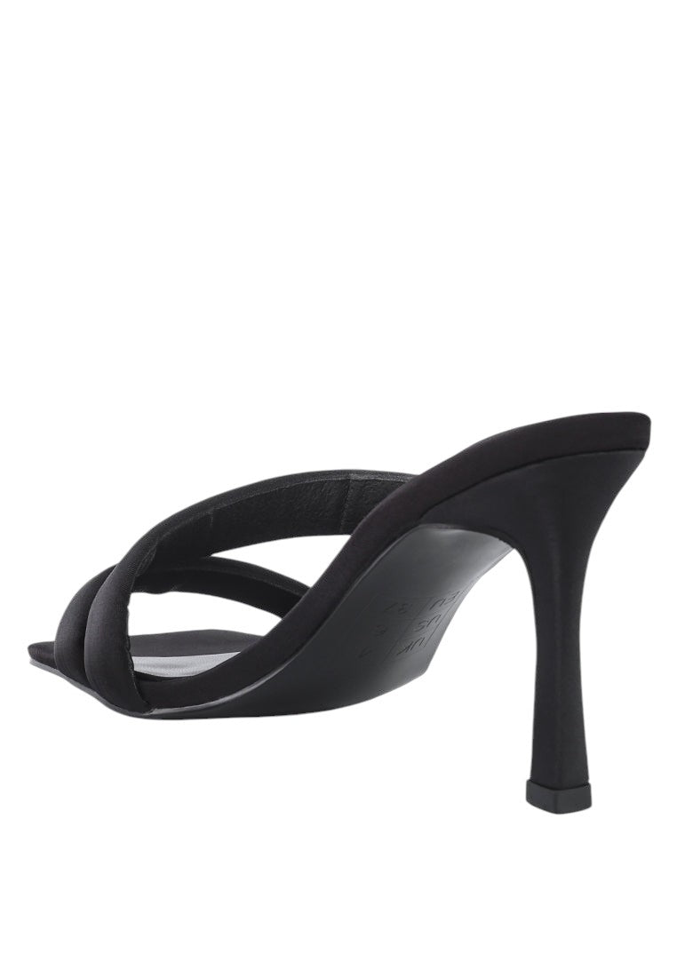 Spice Up Dual Strap Heel Sandals