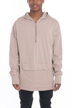 Long Sleeve Pouch Pullover Hoodie