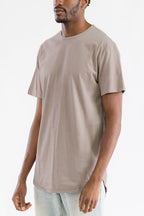 Classic Scallop Tee – Men's 100% Cotton
