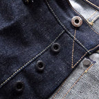 Red Tornado Heavy Weight Indigo Selvage Unwashed Pants Unsanforised Thick Raw Denim Jean