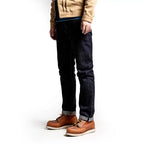 Red Tornado Heavy Weight Indigo Selvage Unwashed Pants Unsanforised Thick Raw Denim Jean